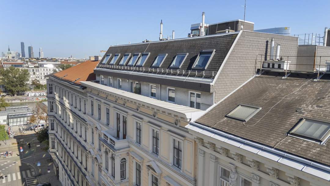 *** Dachgeschosswohnung im Börseviertel *** Licht, Lage und Wiener Flair