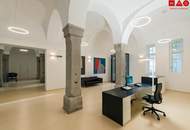 548 m² neuwertige, voll ausgestattete XXL-Büro-/Geschäftsfläche in den Dragoner Höfen Wels mit weitreichendem Mitgestaltungsfreiraum!