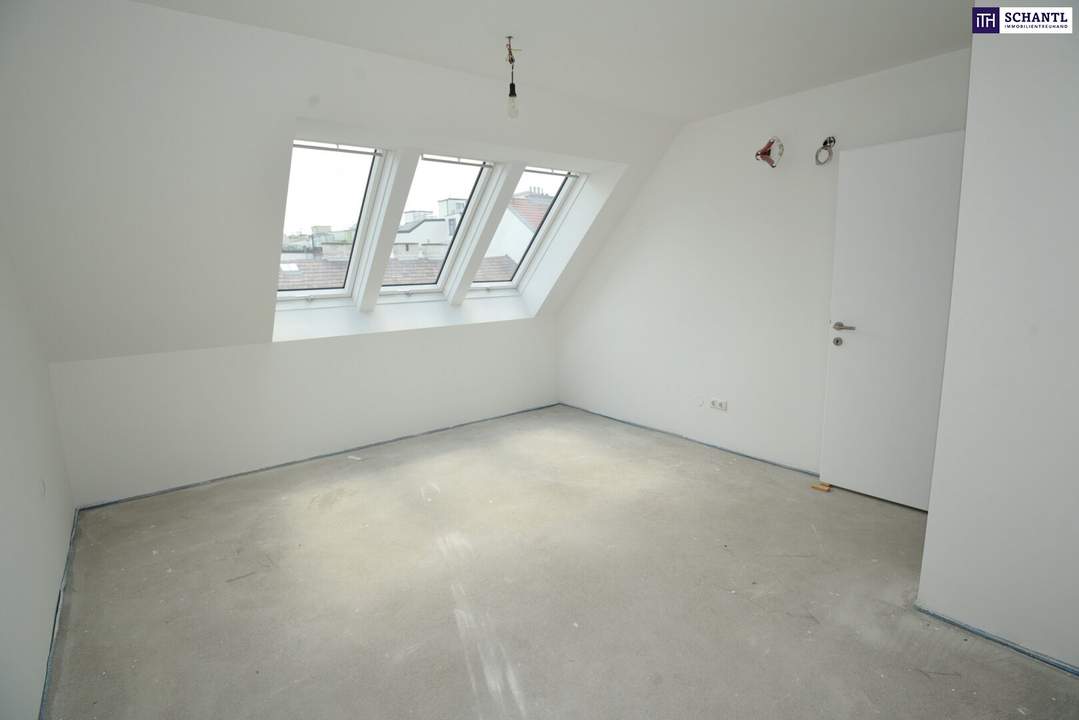 Urbaner Wohntraum im Dachgeschoss – 3 Zimmer & großzügige Freifläche - Überzeugen Sie sich selbst von dieser Immobilie!