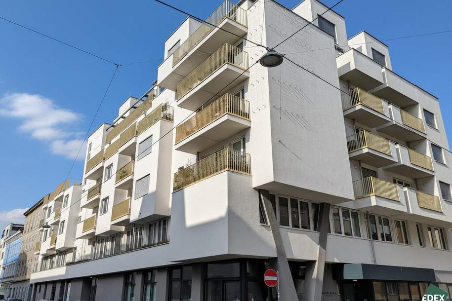 Moderne 2-Zimmer-Wohnung mit großer Terrasse, Wohnung-miete, 1.099,00,€, 1100 Wien 10., Favoriten