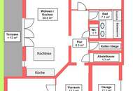 Großzügige Wohnung mit Garten und Parkplatz an der Grenze zum begehrten Stadtteil St. Peter!