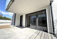 Blumengasse - ERSTBEZUG | 1 Zimmer Wohnung | Terrasse &amp; Garten | zzgl. Tiefgaragenstellplatz | Top D6