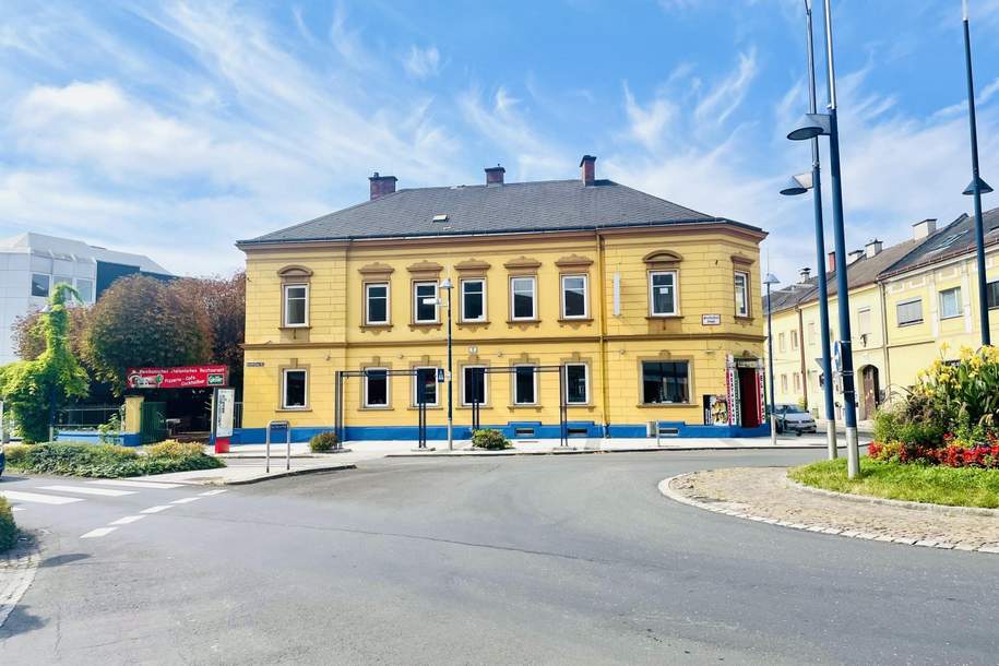"Stadthaus mit Ausbaupotential", Gewerbeobjekt-kauf, 850.000,€, 4600 Wels(Stadt)