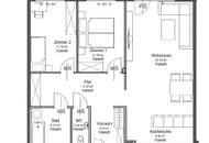 Attraktive 3-Zimmer Wohnung mit Balkon nahe Siemens AG
