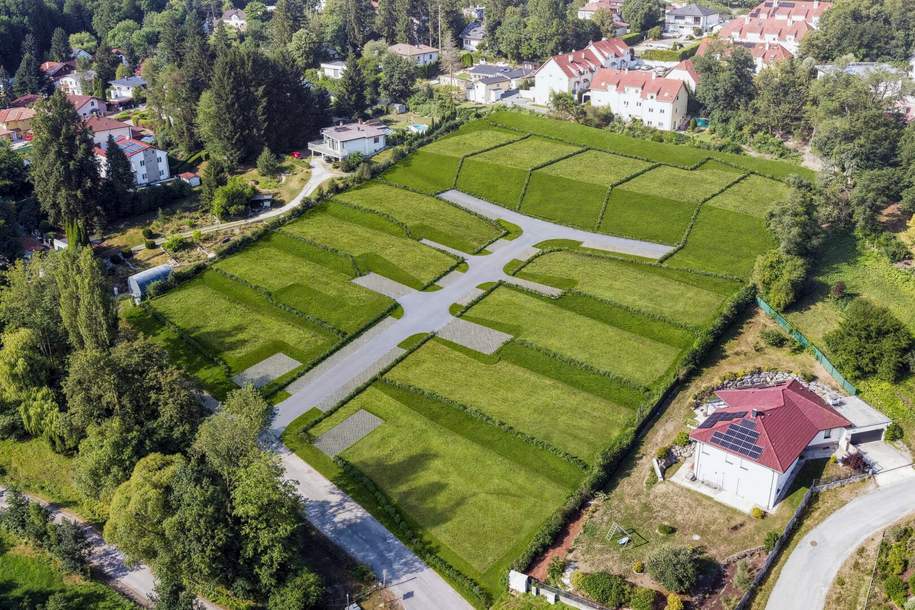 Investition in Toplage am Bartberg: 13 Parzellen am Wienerwaldsee - Aufschließung bezahlt!, Grund und Boden-kauf, 2.500.000,€, 3013 Sankt Pölten(Land)