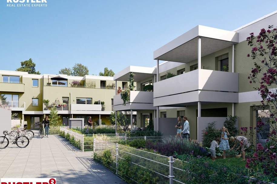 Einladendes Zuhause mit Terrasse, Garten und Sonnenschein! Gerne vor Ort besichtigen!, Wohnung-kauf, 284.000,€, 2540 Baden