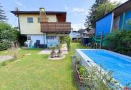 Sehr gepflegtes Stelzenhaus mit Pool im Strombad Kritzendorf