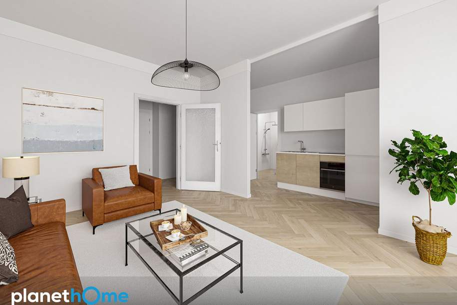 Attraktive, sonnige 2-Zimmer-Wohnung mit Potenzial in Simmering, Wohnung-kauf, 185.000,€, 1110 Wien 11., Simmering