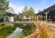 EFH mit Pool und Teich in einem grünem Paradies in Gänserndorf.