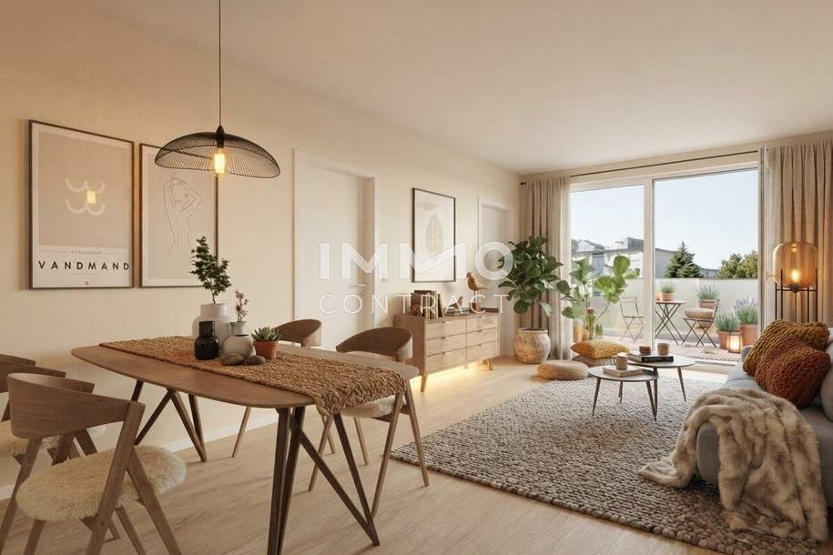 Der schönste Platz? Ganz oben. – 3 Zimmer & private Terrasse! Baustart erfolgt, Wohnung-kauf, 295.100,€, 1140 Wien 14., Penzing