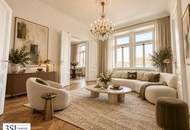 Lichtdurchflutet, renoviert und großzügig geschnitten - Elegante 4-Zimmer-Altbauwohnung mit Weitblick - in Top-Lage des 4. Bezirks beim Wiener Hauptbahnhof