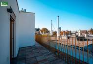 Exklusive 4 Zimmer Wohnung mit 4 Terrassen nahe Kagraner Platz!