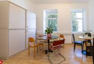 Büro in stilvollem Haus zu mieten | eigenes Lager und WC | Parkplatz optional
