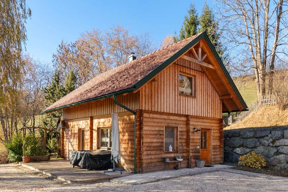 Wunderschönes Holzhaus am Berg mit Panorama, Haus-kauf, 355.000,€, 9375 Sankt Veit an der Glan