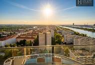 Danubeflats – Österreichs höchstes Wohnhochhaus mit atemberaubendem Ausblick, exklusivem Spa und urbanem Luxus direkt an der Neuen Donau