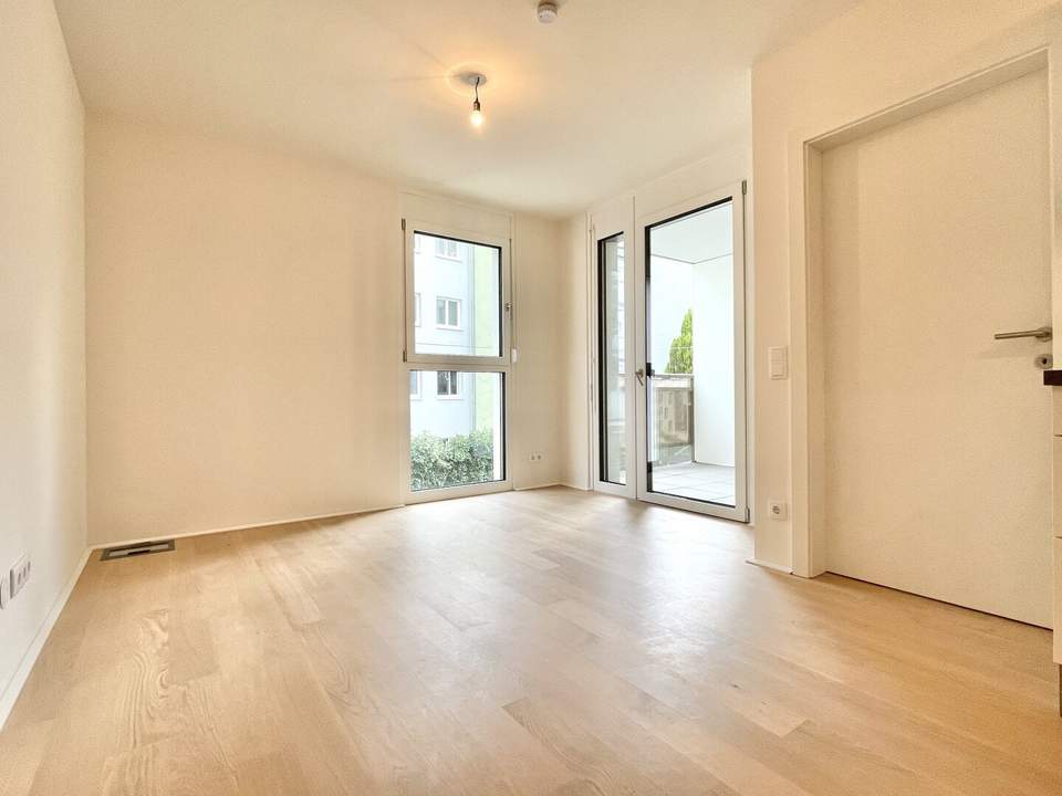 2-Zimmer-Erstbezug mit Loggia - Top-Anbindung - NÄHE U1 KAGRANER PLATZ UND DONAU ZENTRUM