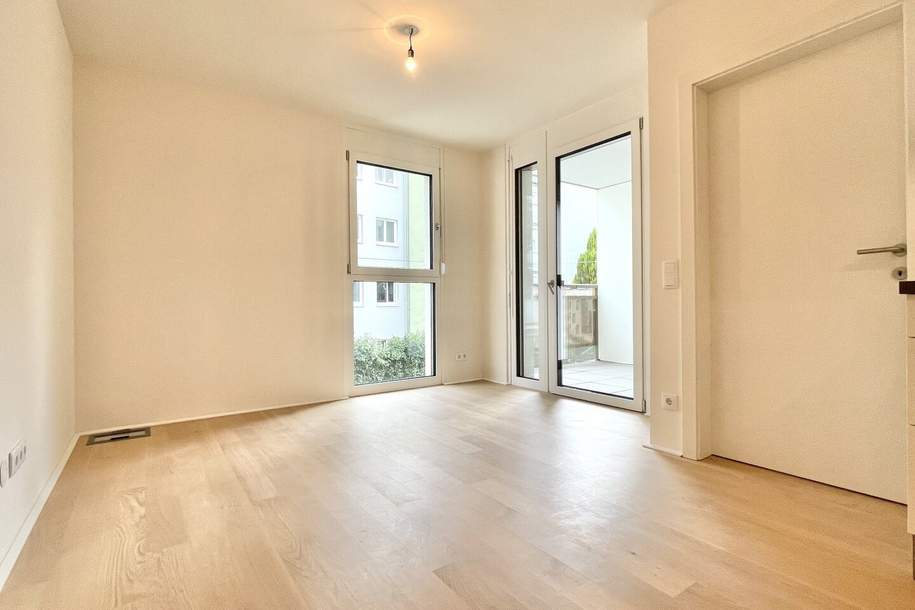 2-Zimmer-Erstbezug mit Loggia - Top-Anbindung - NÄHE U1 KAGRANER PLATZ UND DONAU ZENTRUM, Wohnung-miete, 850,00,€, 1220 Wien 22., Donaustadt