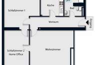 Großzügige, renovierungsbedürftige 3-Zimmer-Wohnung | Dachgeschoss mit Lift | Parkblick | geringe Betriebskosten