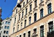 NASCHMARKT-NÄHE, 47 m2 Dachgeschoss mit Terrasse, 2 Zimmer, Komplettküche, Wannenbad, Parketten, Eggerthgasse