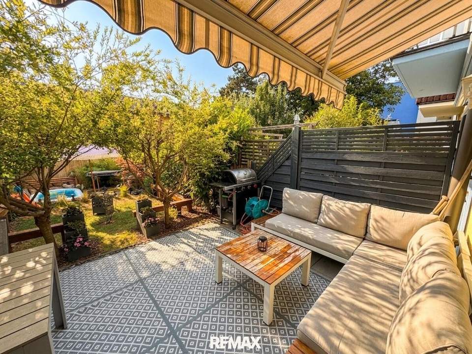 Klein im Grundbuch, groß im Lebensgefühl – RH mit Garten &amp; großzügiger Terrasse