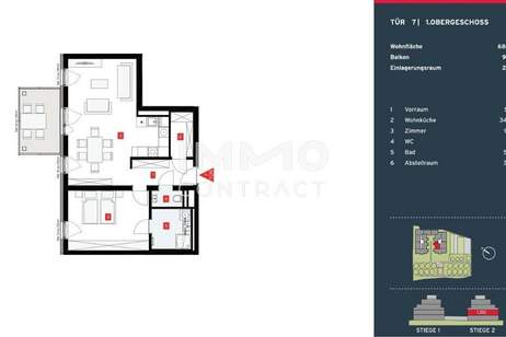 Gartenblick in Ruhelage! Lassen Sie die Hektik der Stadt hinter sich, Wohnung-kauf, 361.900,€, 1140 Wien 14., Penzing
