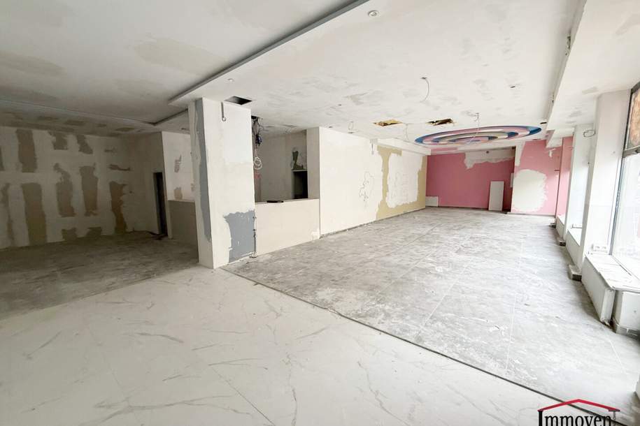 PROVISIONSFREI und UNBEFRISTET - Top-Geschäftslokal mit großer Lagerfläche!, Gewerbeobjekt-miete, 2.799,00,€, 1150 Wien 15., Rudolfsheim-Fünfhaus