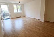 EIGENGARTEN, LORYSTRASSE, 75 m2 Neubau mit 23 m2 Garten, 2 Zimmer, Wohnküche, Wannenbad, Parketten, 1. Liftstock