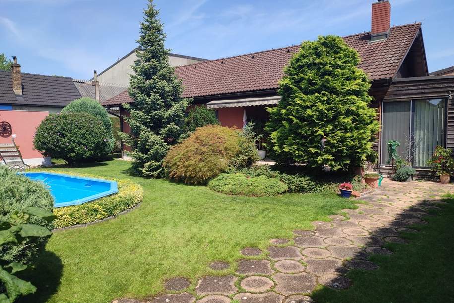 B U N G A L O W ! ! ! Garage, Wintergarten & Co., Haus-kauf, 450.000,€, 2102 Korneuburg