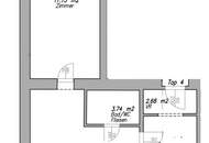 Erstbezug! Helle 2-Zimmer Wohnung mit Parkett und neuer Einbauküche