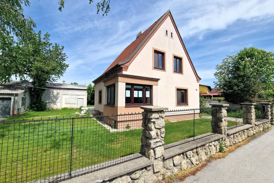 Gemütliches Einfamilienhaus ++ neu saniert ++ Wintergarten und Terrasse ++ 2 Badezimmer, Haus-kauf, 395.000,€, 2490 Wiener Neustadt(Land)