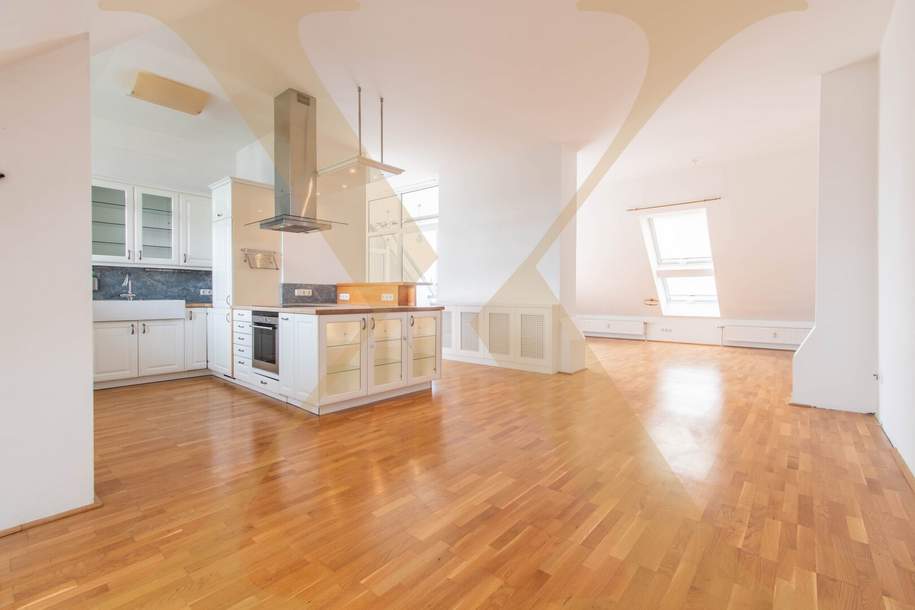 Traumhafte Penthouse-Wohnung nahe Lentia City mit riesiger Dachterrasse und 2x kl.Terrassen zu vermieten!, Wohnung-miete, 2.247,00,€, 4020 Linz(Stadt)