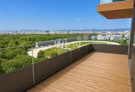 Provisionsfrei &amp; Neu: Sonne, Ausblick über den Prater &amp; die ganze Stadt, Pool, Gym, uvm.
