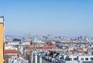 Über den Wolken II - 11. Stock: Einzigartige 3 / 4 Zimmer Loggiawohnung zum Auffrischen - perfekter Grundriss mit grandiosem Wienblick