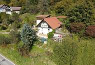 Haus mit Grund, Waldflächen und Wörtherseeblick