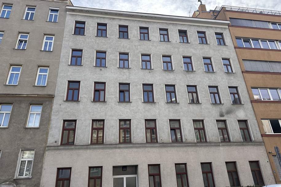 RUHELAGE- SüdOst Ausrichtung- Charmanter Altbau mit Potenzial – Sanierungsbedürftig.! - Nähe U4 und U6 Spittelau, Wohnung-kauf, 389.000,€, 1200 Wien 20., Brigittenau