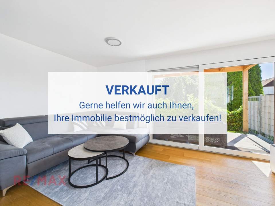 Moderne 2-Zimmer-Wohnung mit Terrasse, Garten und bester Anbindung