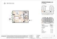 Anlegerhit: Neues Wohnprojekt - 2 Zimmer Wohnung mit Loggia und optimaler Grundriss