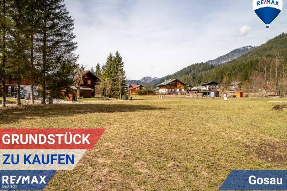 Traumhaftes Baugrundstück in Gosau – für Zweit- und Hauptwohnsitz, Grund und Boden-kauf, 135.000,€, 4824 Gmunden