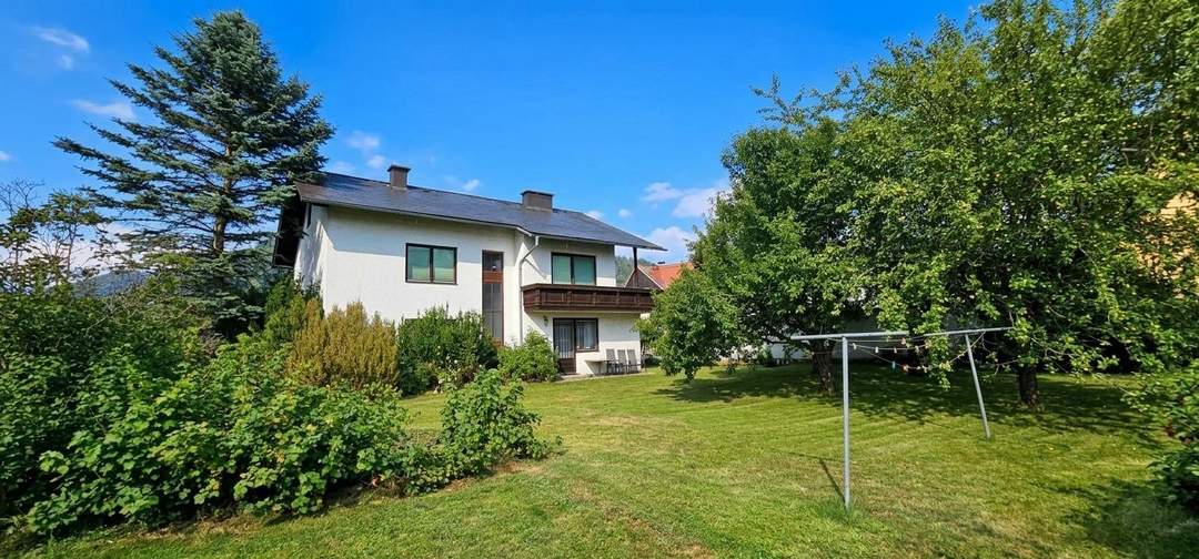Großzügiges Einfamilienhaus mit schönem Garten in Teufenbach