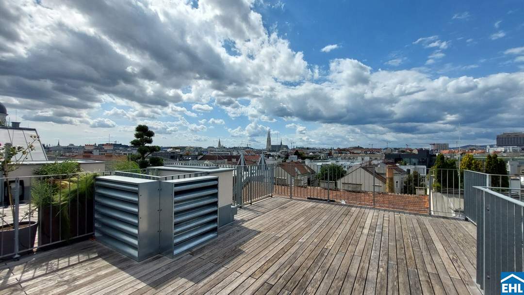 Traumhafte 3-Zimmer-Maisonette mit Dachterrasse im Servitenviertel - U4 Nähe!