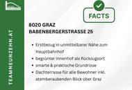 Urbaner Wohntraum am Puls von Graz: Hochwertiger Erstbezug mit Dachterrasse und Schlossbergblick - JETZT ANFRAGEN
