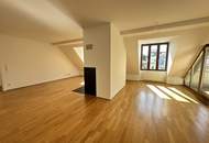 Stilvoll wohnen am Rooseveltplatz: 4-Zimmer-Dachgeschoss mit Terrasse
