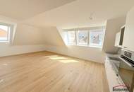 Erstbezug in Toplage - 3-Zimmerdachgeschosswohnung mit großer Dachterrasse im Botschaftsviertel! (Mietbeginn nach Vereinbarung)