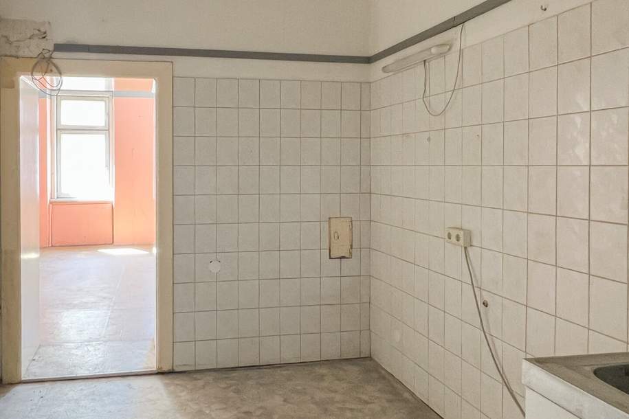 Sanierungsbedürftige Altbauwohnung, Wohnung-kauf, 218.000,€, 1160 Wien 16., Ottakring