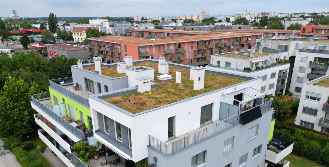 Wie Erstbezug: 2-Zimmer-Wohnung mit 19m² Dachterrasse und Fernblick