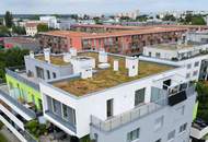 Neuwertige 2-Zimmer-Wohnung mit 19m² Dachterrasse und Fernblick