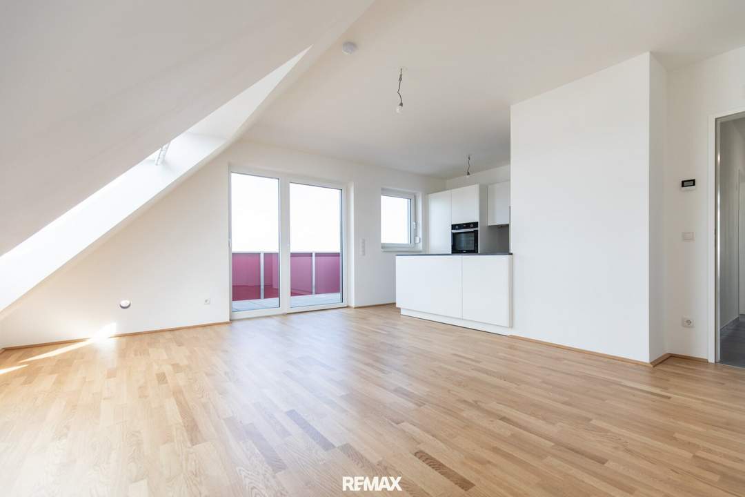 Moderne, barrierefreie Mietwohnung mit Balkon