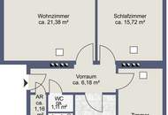 3-Zimmer-Wohnung in Josefiau