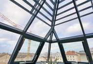 Hauptbahnhof Nähe U1, Erstbezug! Exklusive ruhige und sonnendurchflutete DG Wohnung