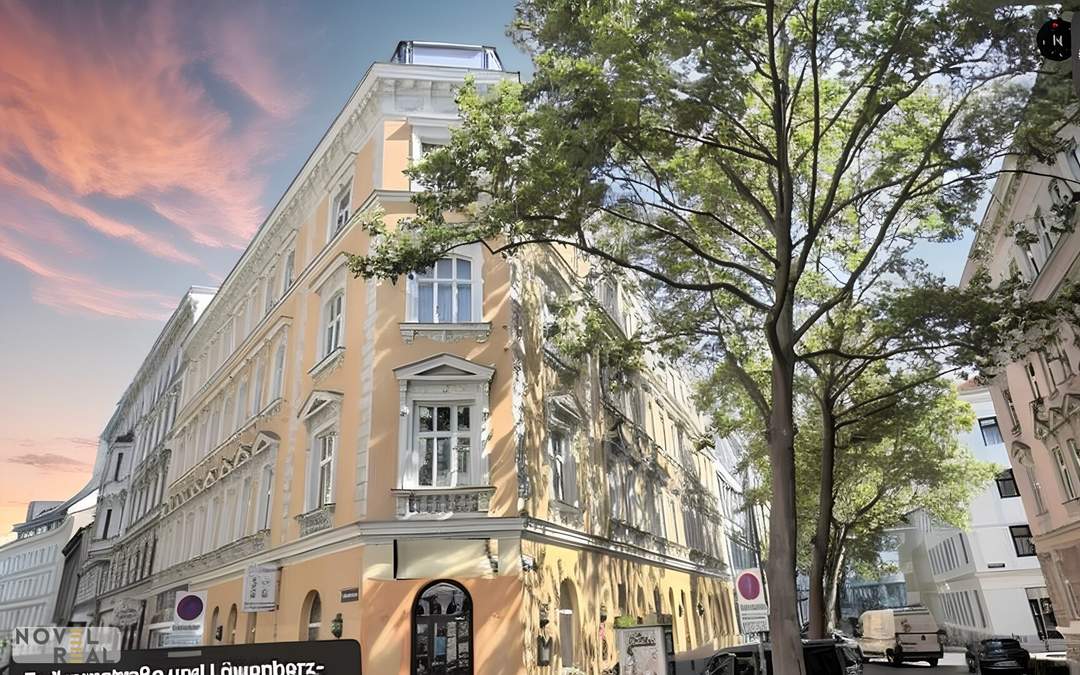 CHARMANTE ECKWOHNUNG IM STILVOLLEN ALTBAU IN TOPLAGE